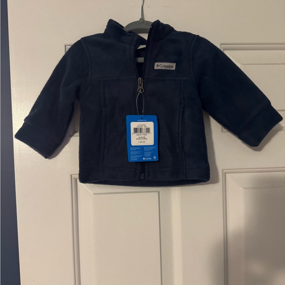 Columbia Kids Navy Blue Fleece Jacket